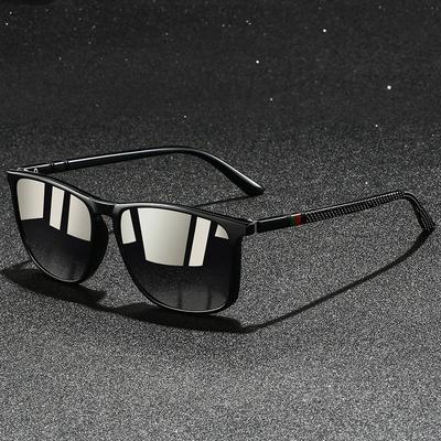 Gafas de Sol Clásicas Cuadradas de Moda UV400 para Hombre Mujer Conducción Coloridas Modernas Ligeras Gafas de Protección para Exteriores