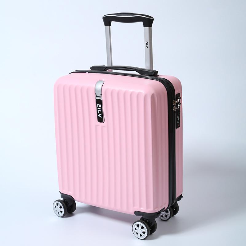 16" Rolling Suitcase with Universal Wheels for Business Travel - Suitable for Men, Women, and Students, Carry-On Approved