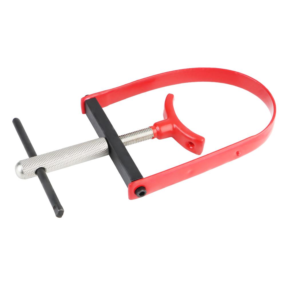 Clutch Flywheel Holding Tool Universal Tighten Device Sprocket Holder Flywheel Pulley Holder Motorcycle Clutch Pulley Tool