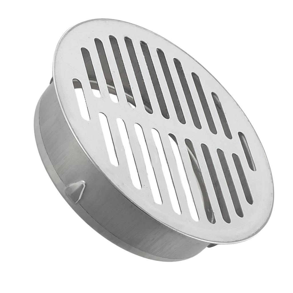 Rain Pipe Cap Floor Drain Stainless Steel Balcony Cover