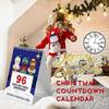 100 Day Tear Off Countdown Calendar Creative Christmas Countdown Calendar  Room Decoration