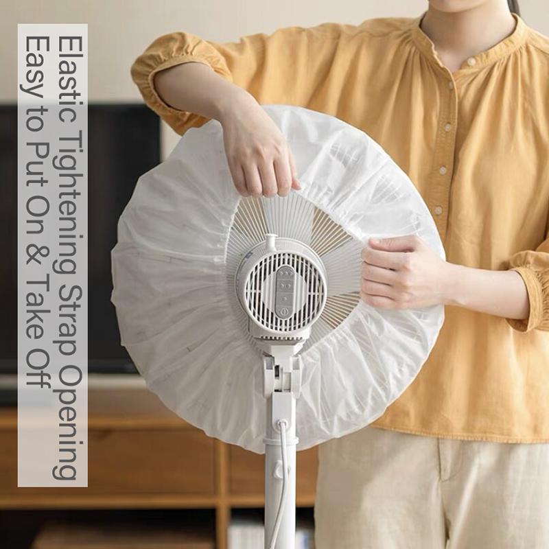 Vodotěsný Prachotěsný Kulatý Kryt na Ventilátor Elektrický Stojanový Ventilátor Omyvatelný Vlhkosti Odolný Chránič Univerzální Kryt na Skladování Ventilátoru DSZ001