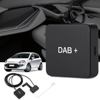 DAB 004 DAB+ Box Digitale Radio Antenne Tuner FM Transmissie USB Aangedreven voor Autoradio Android 5.1
