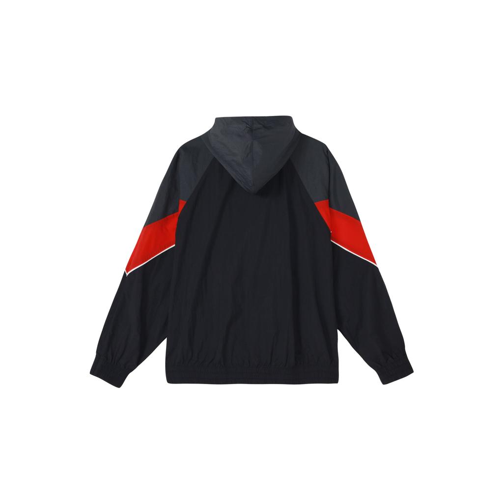 Nike Color-Block Woven Sports Casual Hooded Jacket Men Outerwear Gray DC0502-070