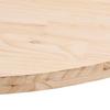 Vidaxl Blat Stołu, 60X30X2,5 Cm, Lite Drewno Sosnowe, Owalny
