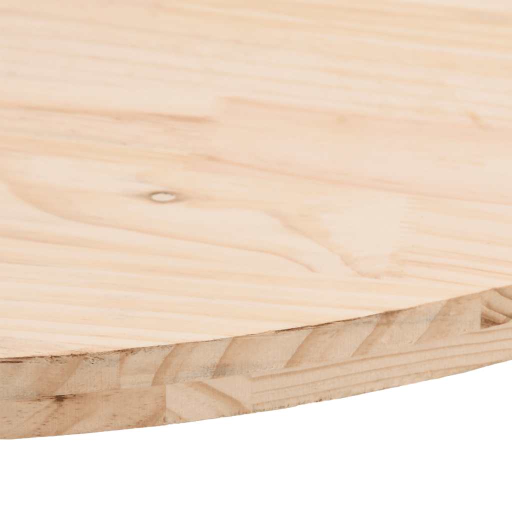 Vidaxl Blat Stołu, 60X30X2,5 Cm, Lite Drewno Sosnowe, Owalny