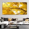 Sunrise Forest Obraz na plátně Moderní přírodní krajina Plakáty a obrazy Nástěnné umělecké obrazy do obývacího pokoje Home Decor Bez rámu
