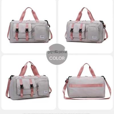 Large Capacity Dry Wet Separation Gym Travel Duffle Bag