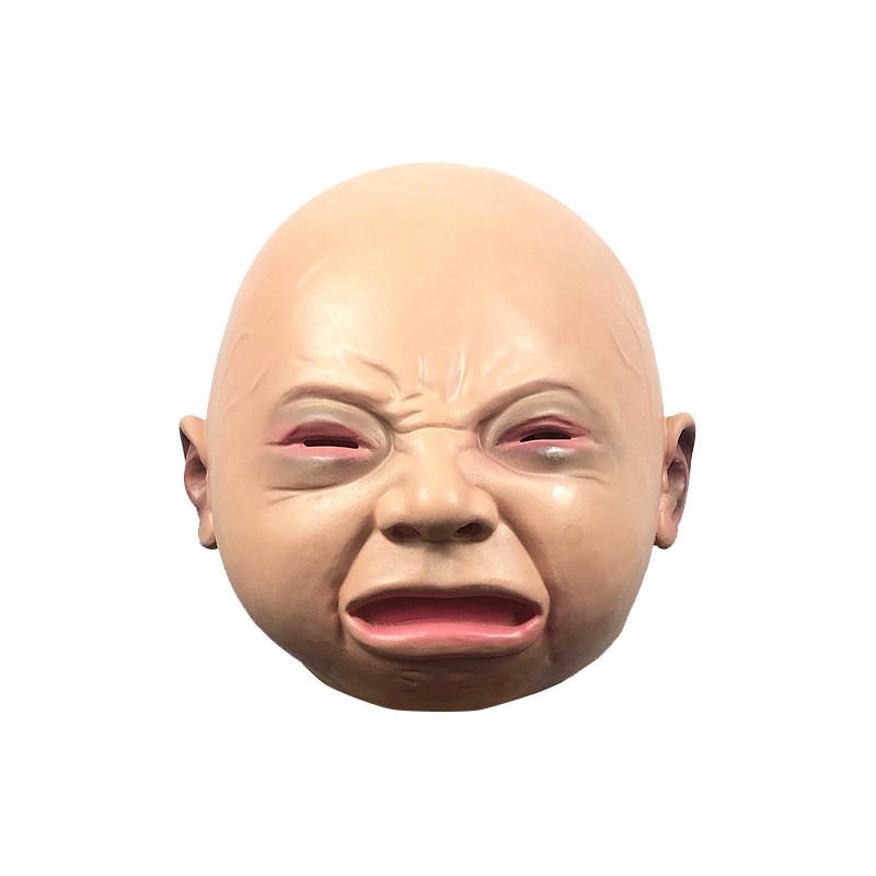 Adorable Masque en Latex Visage d'Expression pour Enfants Mignon Pour Fête d'Halloween Amusant et Festivités