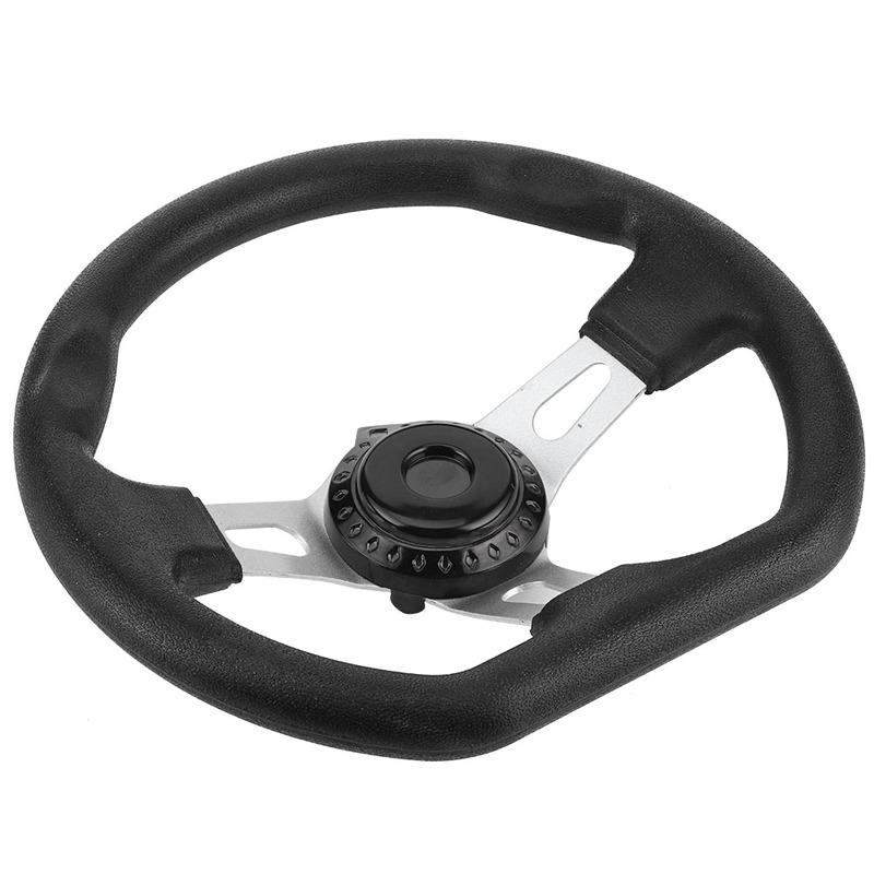 GO Kart Steering Wheel 270mm High Quality Steering Wheel for GO Kart Buggy Racing Cart Accessory Racing Cart Steering Wheel