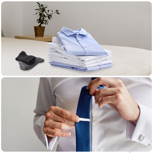 Uxcell Durable Plastic Crocodile Clips, 38mm Long, White, U-Shaped, for Shirt Clips, Ties, Pants, Socks, and Clothes, Pack of 30