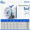 Weituosen Flexible Knot-Free Fishing Line Set for Crucian Carp, 4.5m & 6.3m