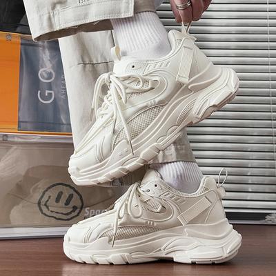 Neue lässige Sportschuhe Herren atmungsaktiv trendige Marke Dad Shoes kleine weiße Schuhe trendige Marke Bestseller Herrenschuhe