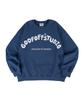 Gupeuopeuseutyudio Gofs Logo Sweatshirt - Deep Blue
