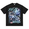 Jujutsu Kaisen Japanischer Anime Reines T-Shirt 2026 Sommer Unisex und Damen Anime-Fans Lässige Sportmode Streetwear Shirt