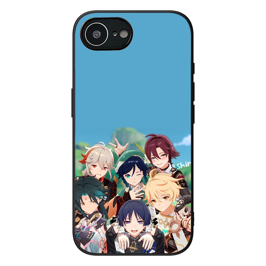 Genshins Raiden Shogun Impacts Protective Cover for Xiaomi Poco C85 C65 C75 X7 X6 M6 M8 F7 F8 Ultra F6 Pro Phone Case