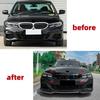 For BMW G20 G21 3-Series 325i 330i 2019-2025 Front Bumper Kidney Racing Grille Double Slat Sport Grill Cover