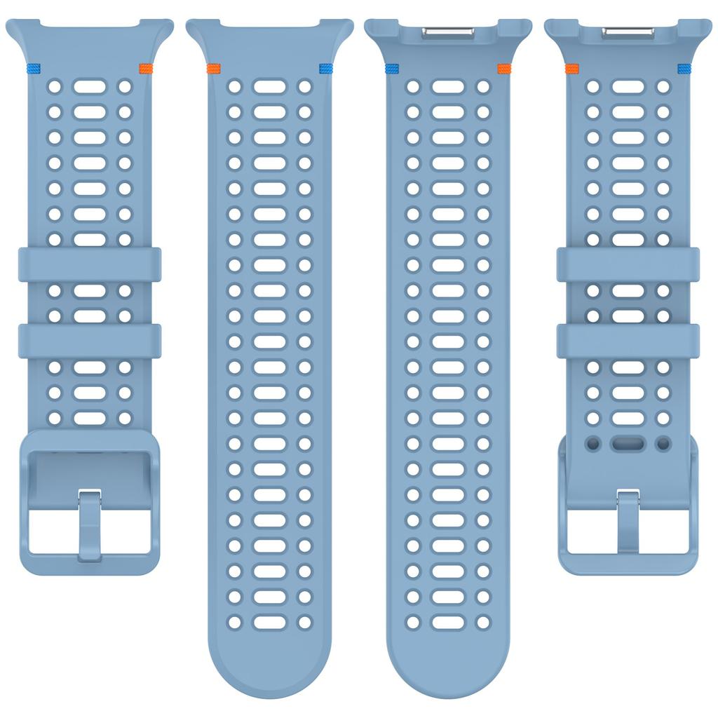 Watch Band for Samsung Galaxy Watch8 44mm/40mm/Watch8 Classic 46mm Holes Design Breathable Silicone Strap