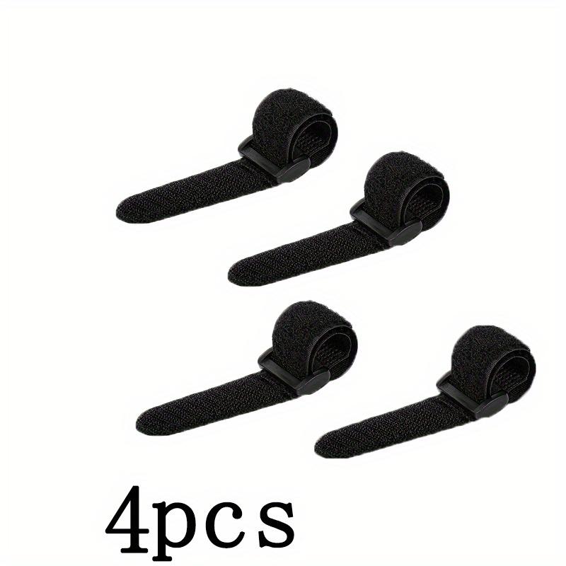 4 szt. Wytrzymałe Opaski Wielokrotnego Użytku na Rzep - Paski Mocujące do Organizowania Kabli, Wielokolorowe - Przechowywanie w Domu i Biurze, Organizacja Narzędzi, Uchwyt na Przewody