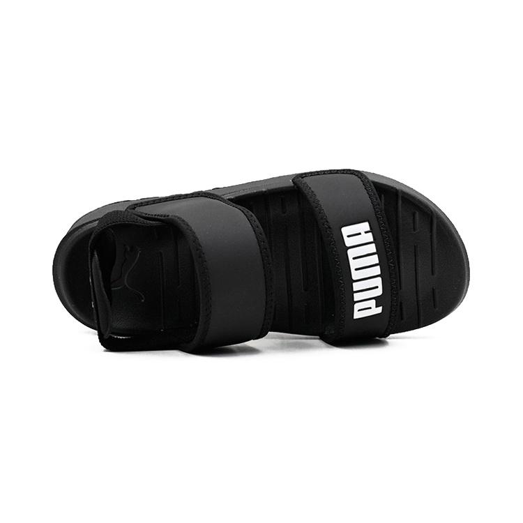 (PS) PUMA Soft Sandal 'Black White' Kids' 375695-01