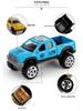 Off-road 1:64 Alloy Car Model - Eight Colors, Slide Toy for Boys, Simulated Metal Vehicle.