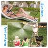 M-Modern-6FT Hose Misters For Outside Patio, Flexible Standing Portable Misting System For Garden Cooling
