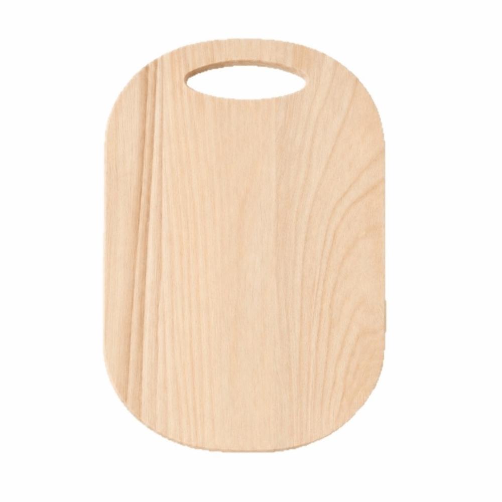 Solid Wood Chopping Board Non-Slip Bread Cutting Board Durable Cutting Plate Mat Vegetable Cutting