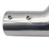 2-Way Pipe Fitting Elbow Marine 110/120/140 Degree Boat Hand Rail Fitting Elbow Pipe Connector 22/25mm with L Shape Hex Key