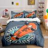 Just Enjoy Skateboarding Design Bedding Duvet Cover Set Duvet Cover Pillowcases  (1*Duvet Cover 2*Pillowcases, Without Duvet Insert)