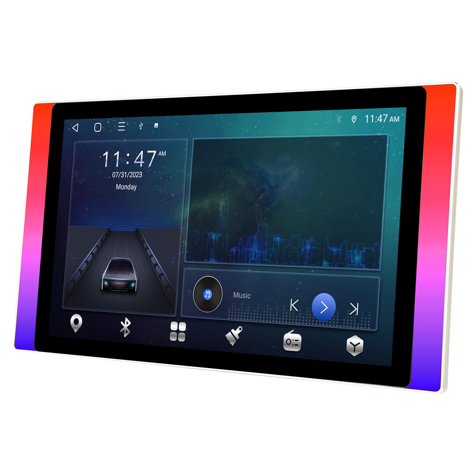 

Универсальный экран Android 11,5 , беспроводной автомобильный видео-DVD-плеер Carplay, универсальное головное устройство GPS Carplay 5G Wifi BT5.4 4 core 2GB+32GB CP