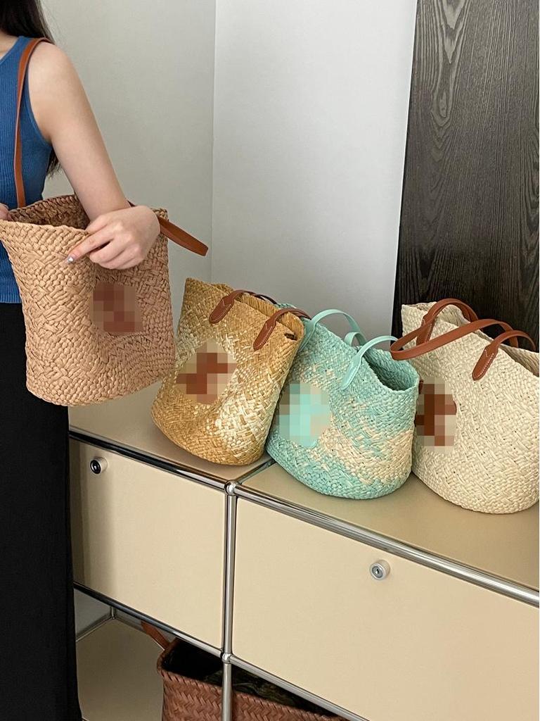 Straw Woven Large Capacity Seaside Tote Bag LD8836