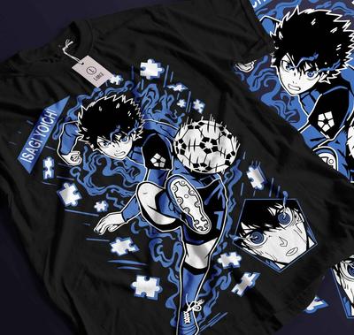 Blue Lock Yoichi Isagi Unisex T-shirt Anime Manga anime,japanese,Sports,Gift 211