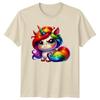 My Spirit Animal Is A Grumpy TShirt Unicorn Fantasy Birthday Gift