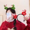 Korean Style Plush Snake Headband Headwear New Year Hair Hoop Creative Plush Snake Hairband  Party