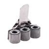 Nurse Uniform Pen Holders Back Clip Three Hole Flat Pen Holder Stationery Hardware Accessories