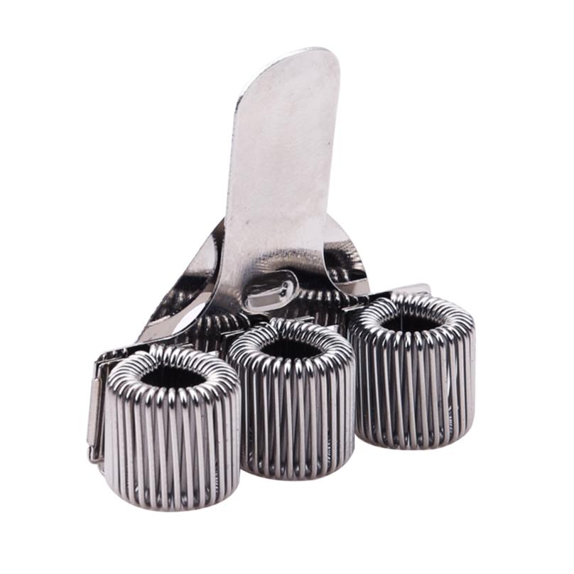 Nurse Uniform Pen Holders Back Clip Three Hole Flat Pen Holder Stationery Hardware Accessories