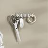 20pcs Transparent Wall Hook Hanging Jewelry Display Rack Necklace Storage Rack  Kitchen