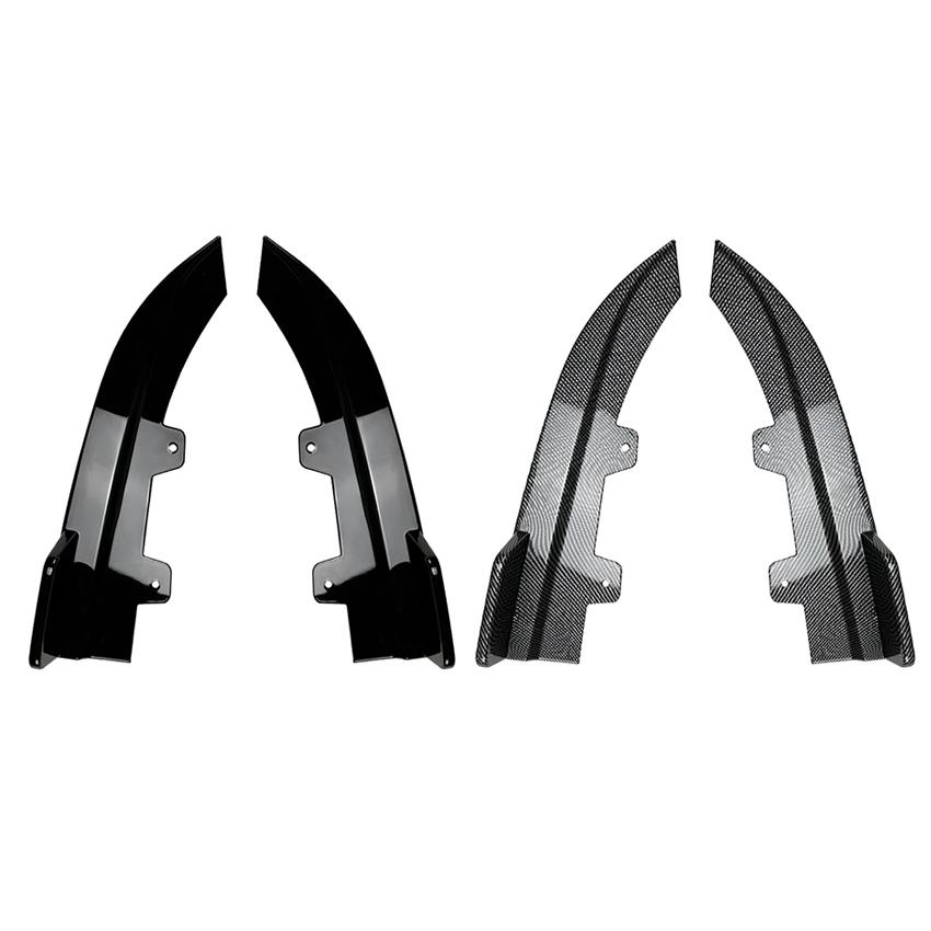 2Pcs For BMW 4 Series G22 G23 M Sport 2020-2024 Rear Bumper Lip Side Spoiler Corner Protector Diffuser Splitter Body Kit