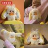 Latest Liila Rainbow Candy Rabbit Plush Keychain  Bag Pendant Cute Stuffed Doll Collectible Plaything For Girls Latest Year Gifts