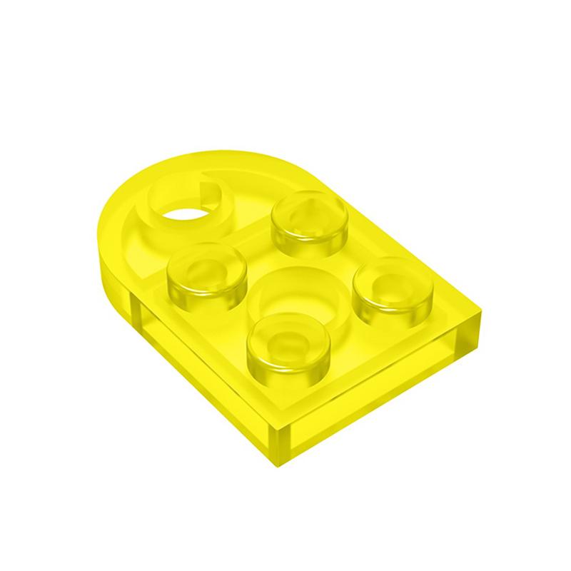 50PCS 3176 Plate Modified 2 x 3 with Hole Bricks Toys For Technical MOC Buildings Blocks Compatible High-Tech Gift