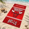 Chicago Bulls Mikrofibra Ręcznik Plażowy Szybkoschnący Bez Piasku Lekki Ręczniki Plażowe na Podróż Pływanie Kemping