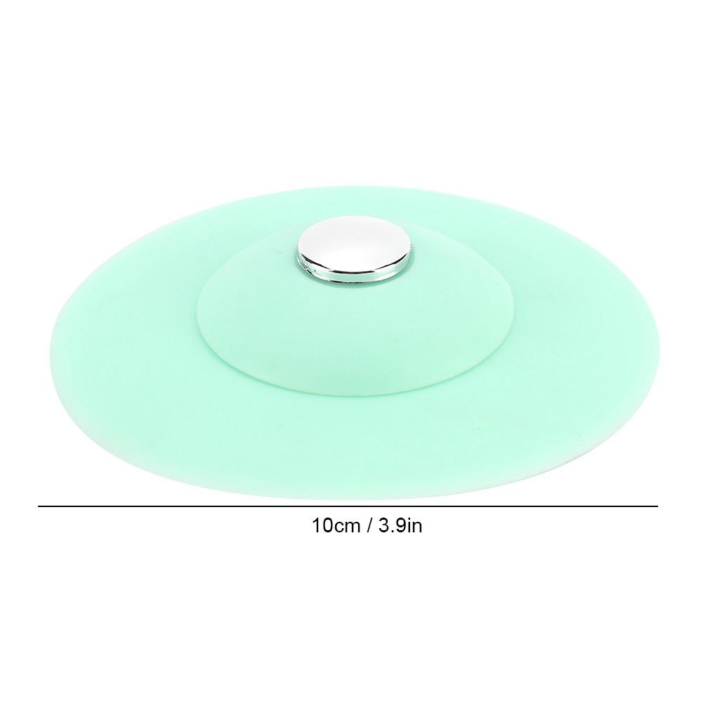 Siphons de sol en silicone Crépines d'évier Type à pression Bouchon de vidange pour baignoire Salle de bain Cuisine