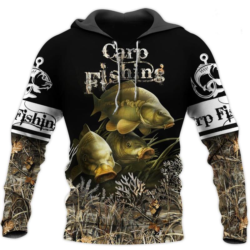 Wild Animals Fishing On Skin 3D Printed Fashion Mens Hoodie Harajuku Streetwear Pullover Autumn Unisex Casual Jacket Tracksuit