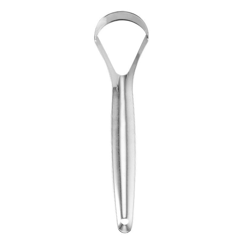 Stainless Steel Tongue Scraper and Cleaner - Oral Cleaning Tool