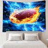 1PC Electric Football Fire K-pop music group Tapestry Accessories for Bedroom,Livingroom, dormitory Room Wall Decor Fan Birthday Gifts