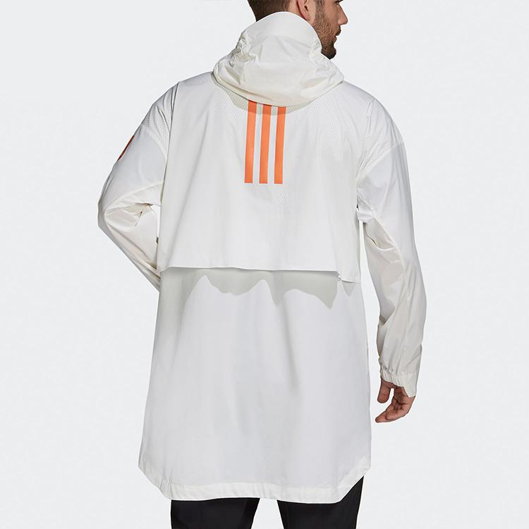 Adidas Myshelter W.R. Hooded Jacket Men Outerwear Bright-White FR9533