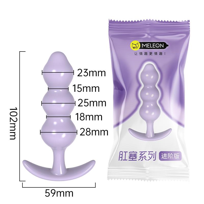 Měkký silikonový anální kolík Anální zátky Unisex Sex Stopka 5 Různých Velikostí Hračky pro Dospělé pro Muže Ženy Anální Trenažér Pro Páry SM