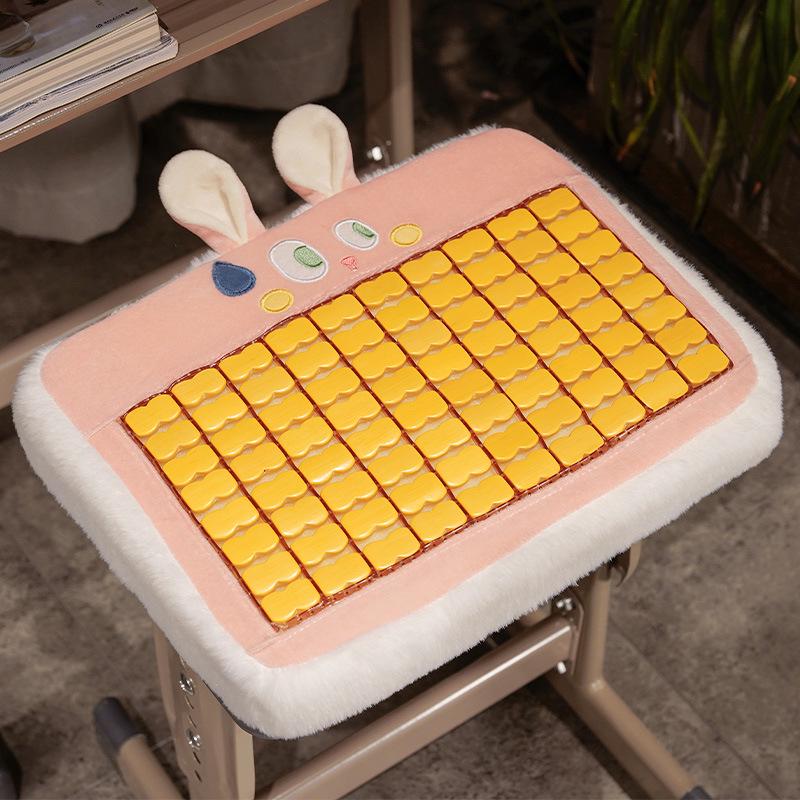 Cartoon Office Seat Cushion for Long Sitting - Universal, Thick, and Cute for All Seasons