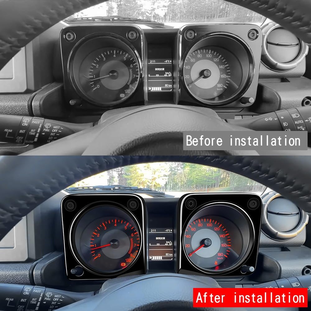 New Jimny Nomad JC74 Jimny Sierra Jimny JB64 meter surround meter meter front hood interior custom interior piano black 5-door, JB74, garnish, cover,