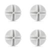 Pack of 4 Multipurpose Grids Connectors Portable Accessory for Wire Shelving Storage Solution and Modulars Closets